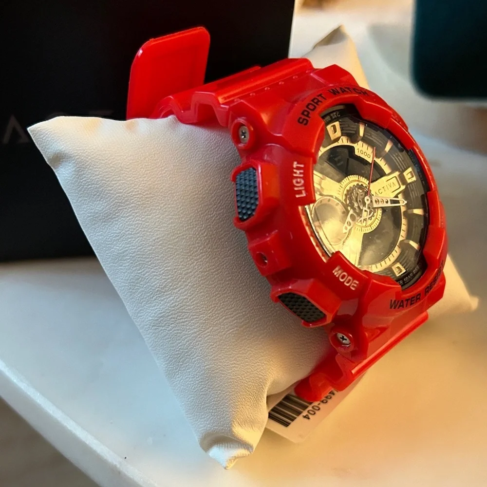 Activa Pixel‎ X Invicta digital tactical Men’s watch 50 MM Red iron ACW499-004